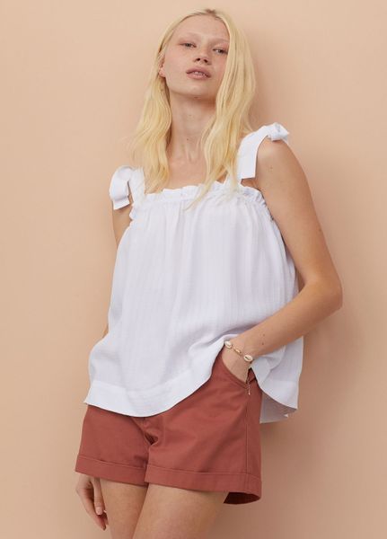 

Майка H&M XL белая (1203-653)