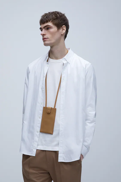 

Рубашка Zara L белая (1203-939)