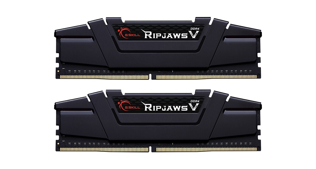 

Модуль памяти DDR4 2x16GB/3600 G.Skill Ripjaws V Black (F4-3600C18D-32GVK)