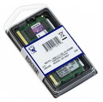 

Оперативная память Kingston SODIMM DDR3-1600 8192MB PC3-12800 (KCP316SD8/8)