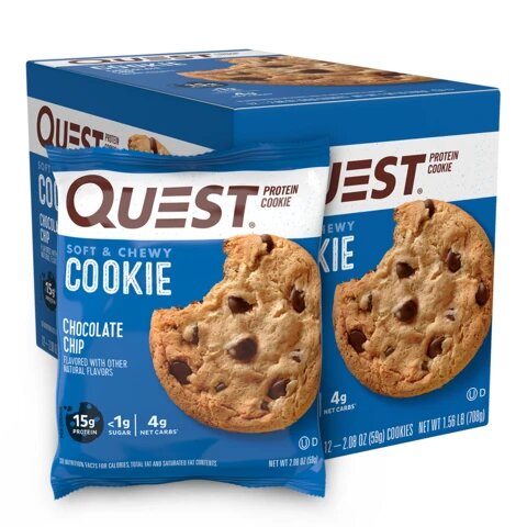 

Протеиновое печенье Quest Protein Cookies 12 шт (4384303480)
