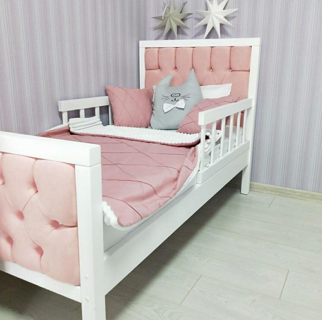 

Кровать детская мягкая Teremokkids VDK Rose 90*190