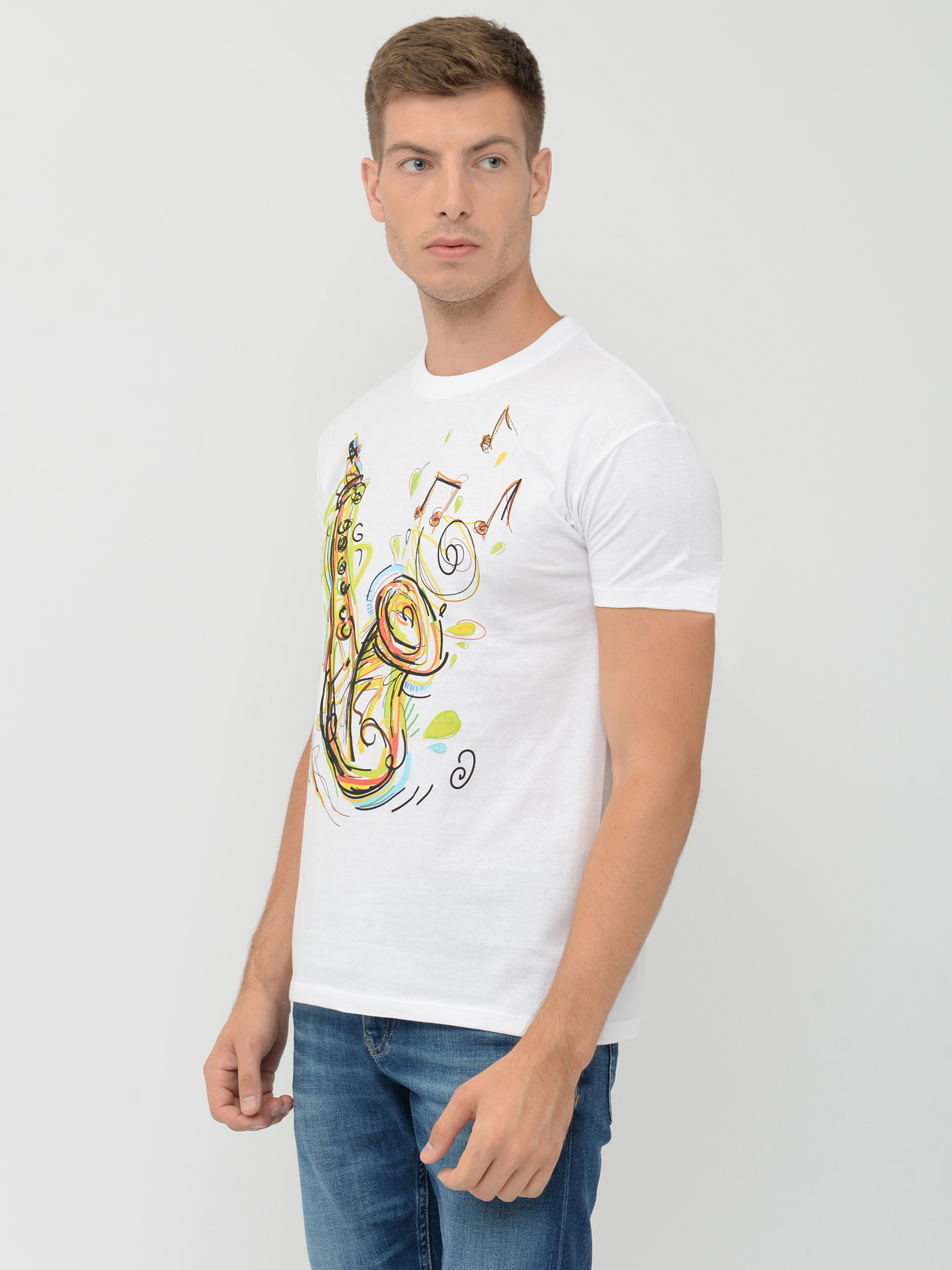 

Футболка Sol's Regent 150 Saxophone 11380102/59 XXL Белая