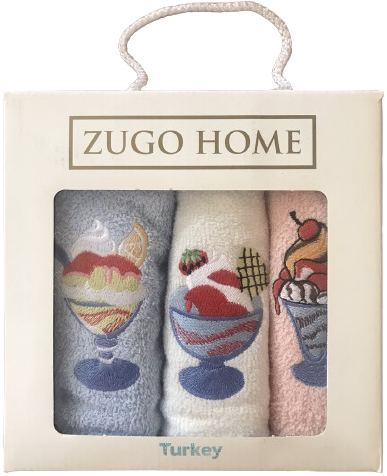 

Набор кухонных полотенец Zugo Home Десерт V1 30x50 3 шт (ts-02556)