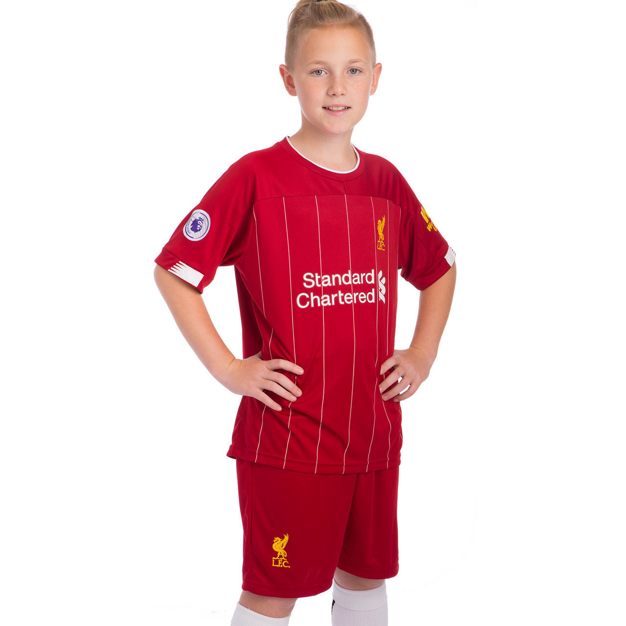 

Форма футбольная детская LIVERPOOL Ливерпуль Zelart Champ домашняя 0954 XL (28) рост 150-155 см