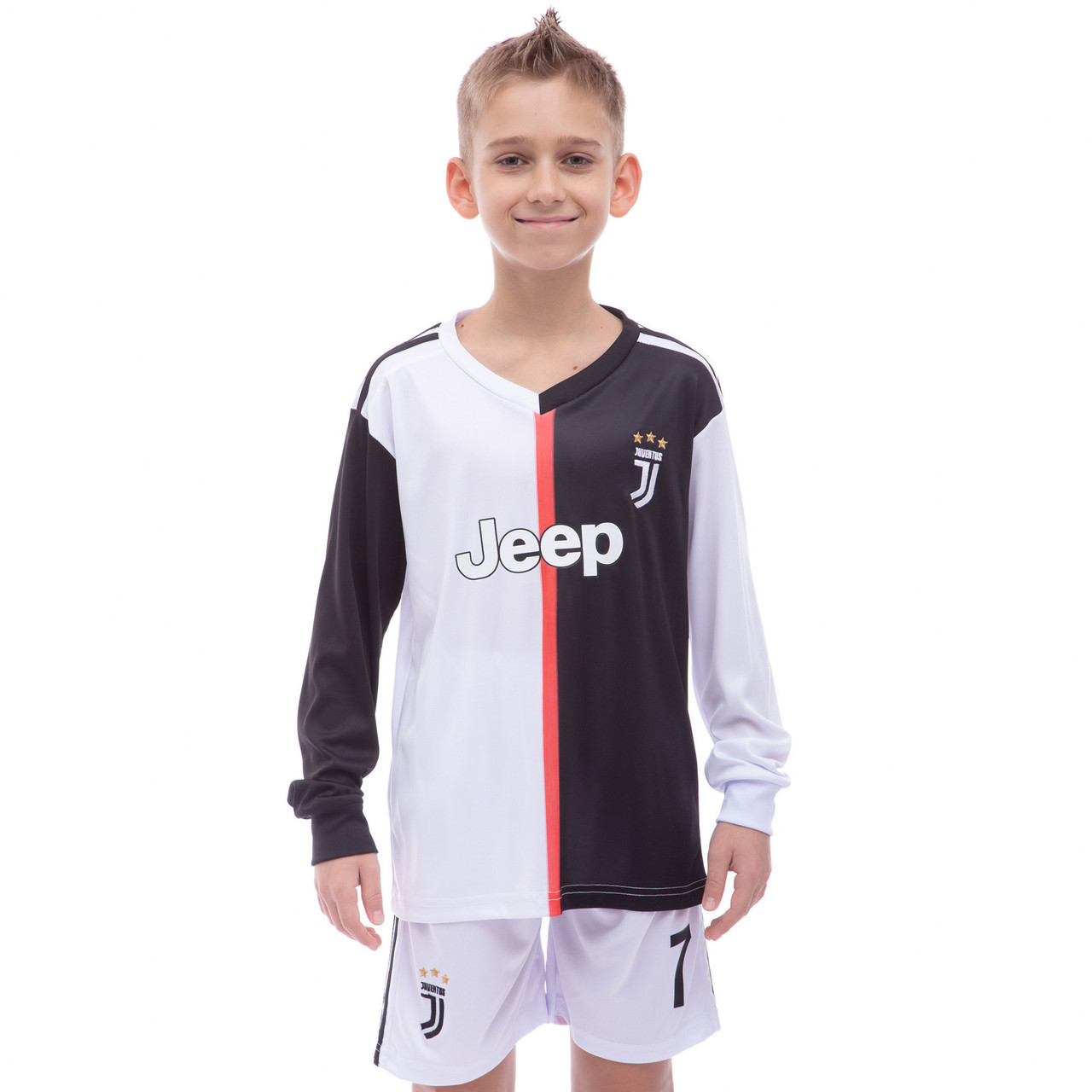 

Форма футбольная детская JUVENTUS RONALDO Ювентус Zelart Champ 1678 S (24) рост 125-135 см