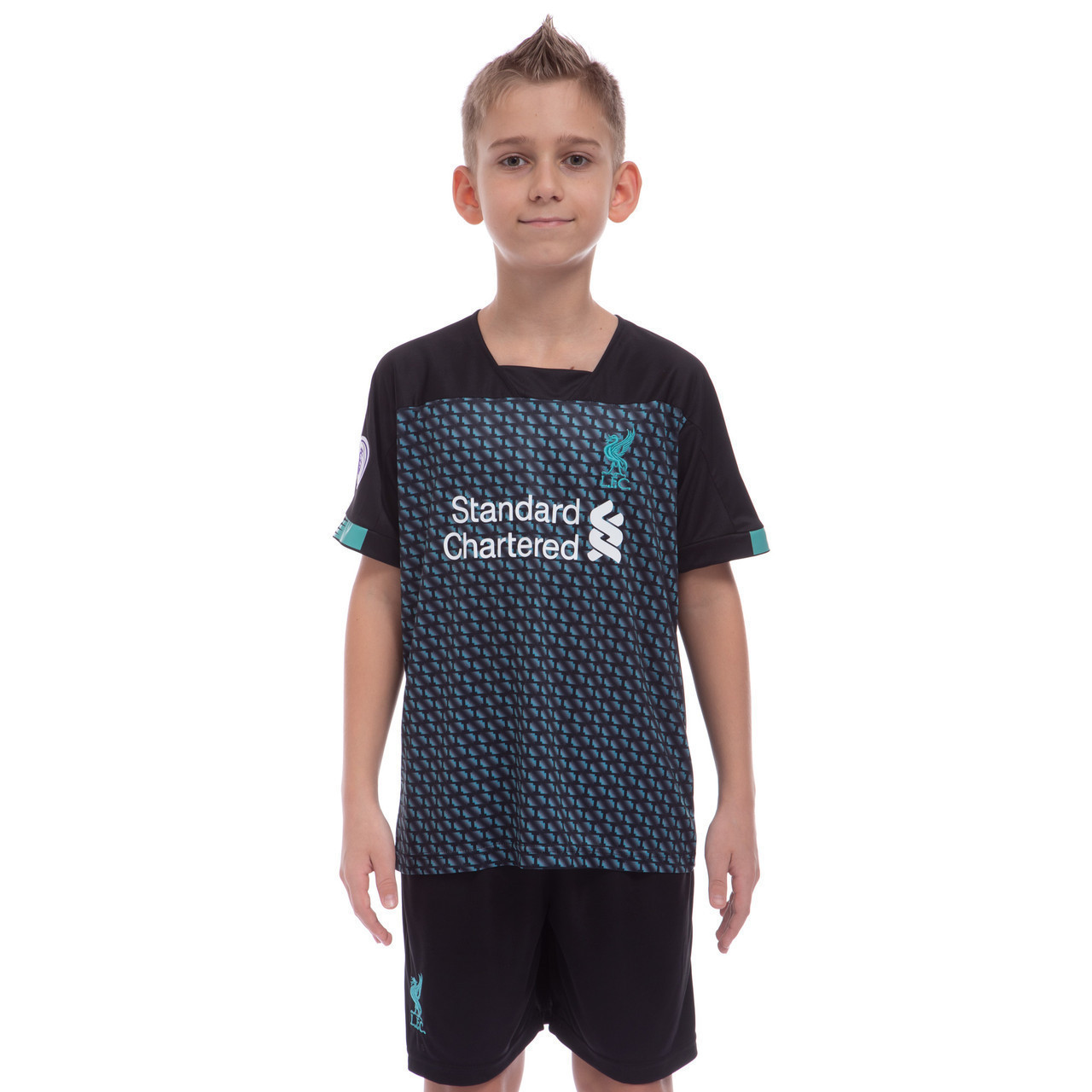 

Форма футбольная детская LIVERPOOL Ливерпуль Zelart Champ резервная 1044 XL (28) рост 150-155 см