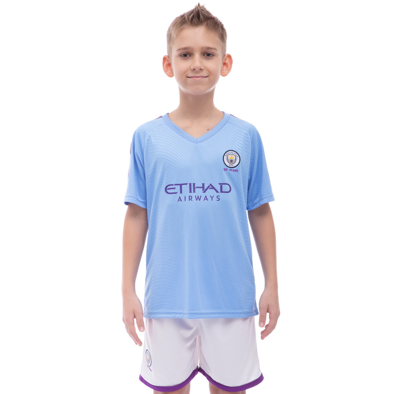 

Форма футбольная детская MANCHESTER CITY Манчестер Сити Zelart Champ 1045 S (22) рост 120-125 см