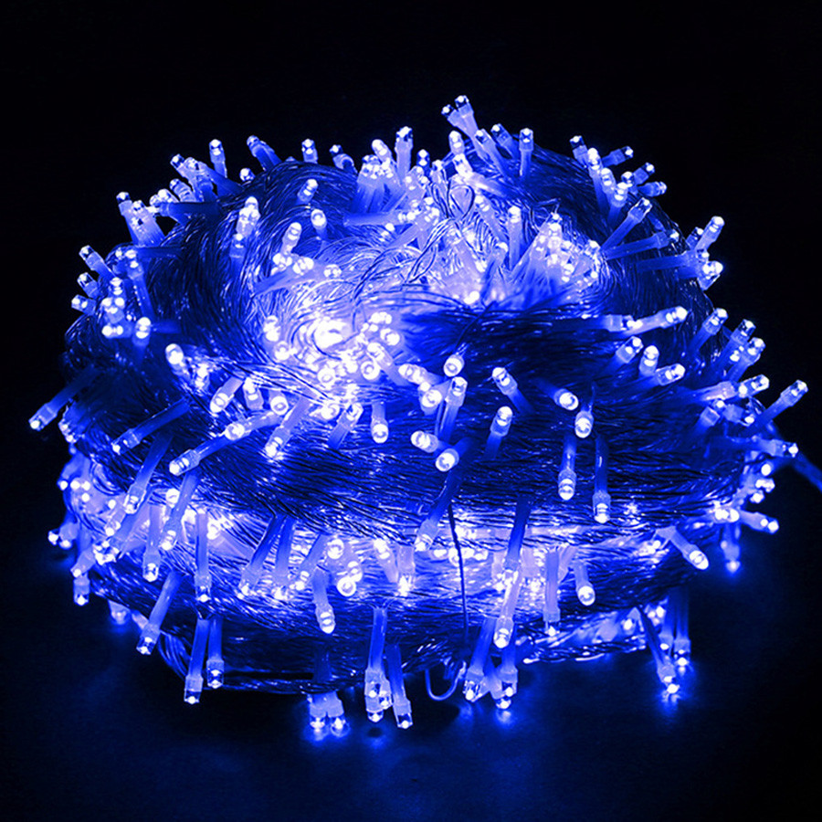 

Светодиодная гирлянда Shine String X-mas Lights нить 800LED 40 метров Синяя