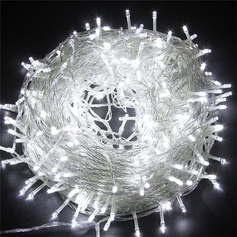 

Светодиодная гирлянда Shine String X-mas Lights нить 500LED 30 метров Белая