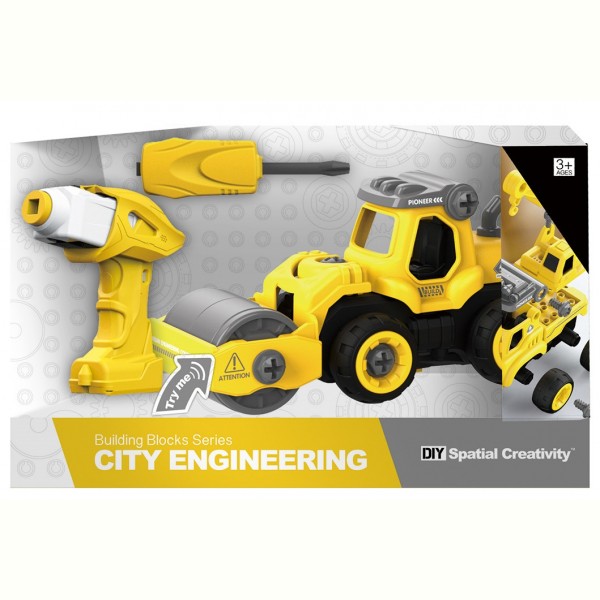 

Каток с электродвигателем Diy Spatial Creativity LM8012-DZ-1