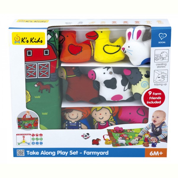 

3D коврик Ks Kids Ферма з животными (KA10743-GB)