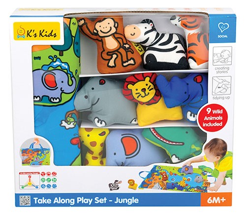 

3D коврик Ks Kids Джунгли с животными (KA10744-GB)