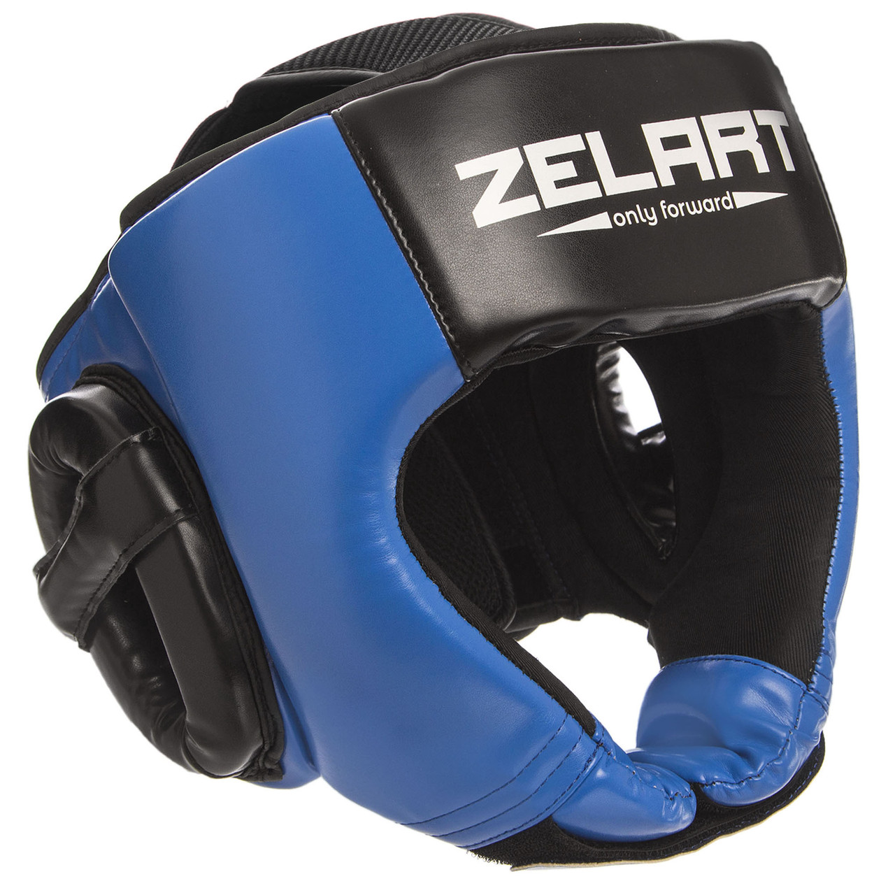 

Шлем боксерский открытый Zelart Heroe 1386 размер L Blue-Black