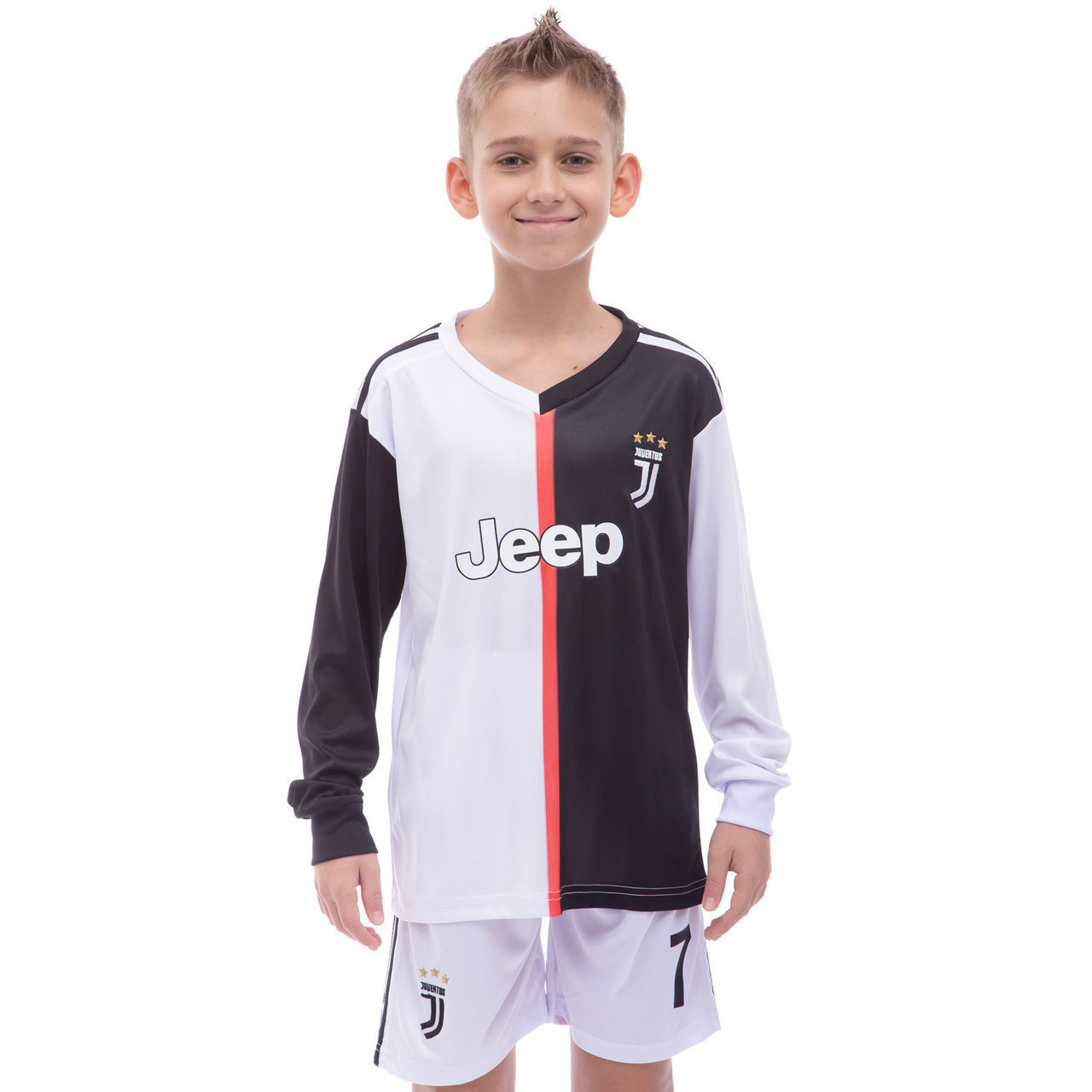 

Форма футбольная детская JUVENTUS RONALDO Ювентус Zelart Champ 1678 L (28) рост 145-155 см