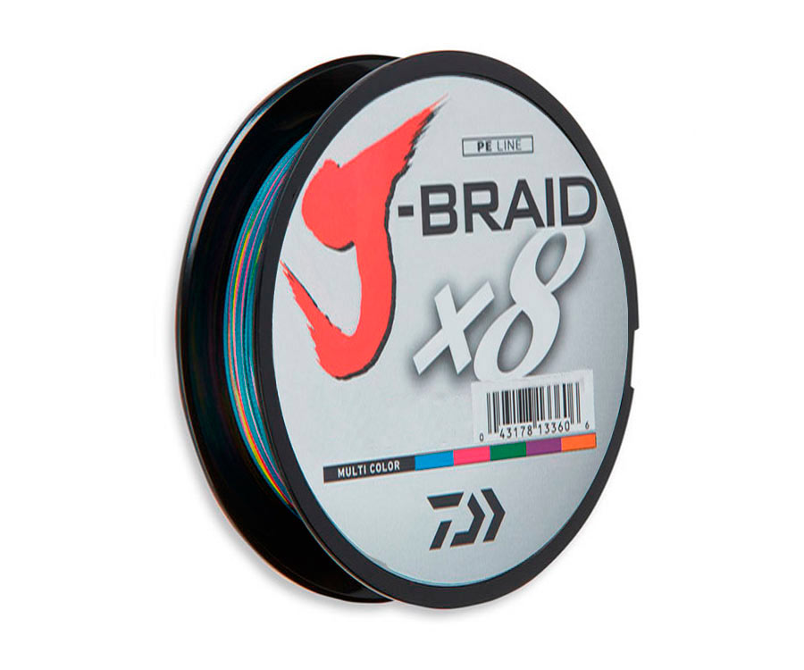 

Шнур Daiwa J-Braid X8 0,42mm-300m MULTI COLOR