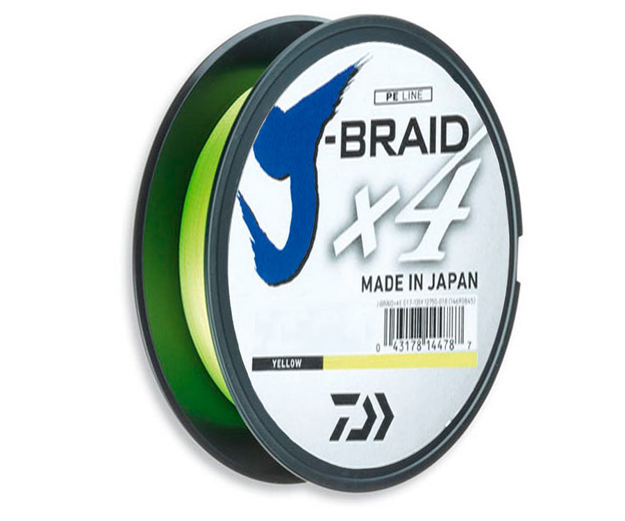 

Шнур Daiwa J-Braid X4E 0,19mm 135m Yellow