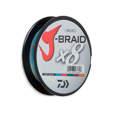 

Шнур Daiwa J-Braid X8 0,16mm 150m Multi Color