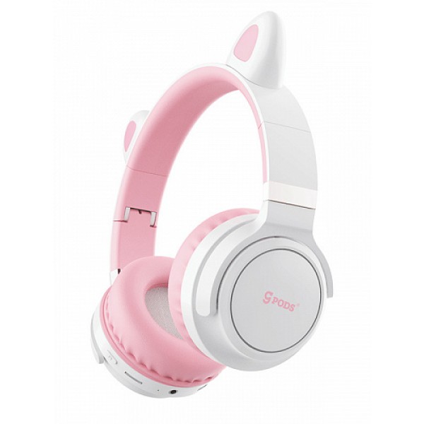 

Беспроводные Детские Bluetooth-наушники Caseguru CGPods Kids Cat