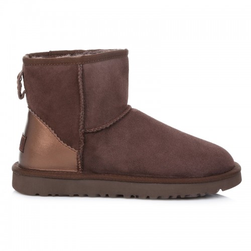 

Женские Угги Classic Mini Metallic 1019029 W Brown-37