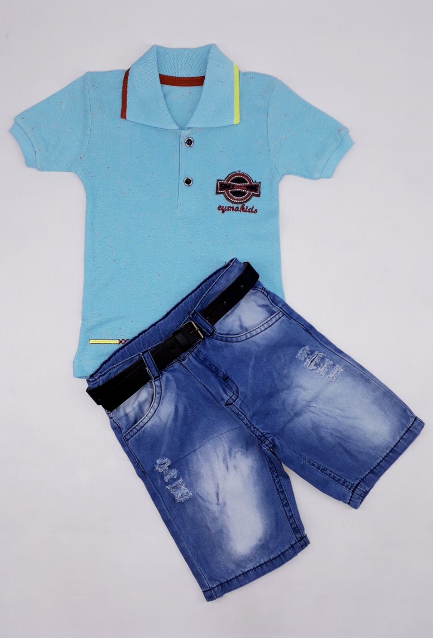 

Костюм (футболка+шорты) Kids Wear 40023 98см(р) голубой