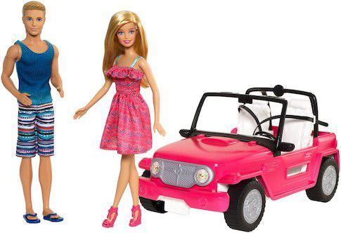 

Кукла Барби и Кен Пляжный круиз Barbie Beach Cruiser and Ken Doll Mattel