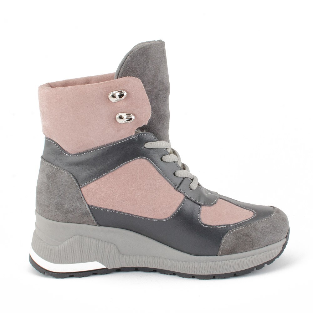 

Ботинки Aura Shoes 796474883 36 23,5 см Серо-розовый