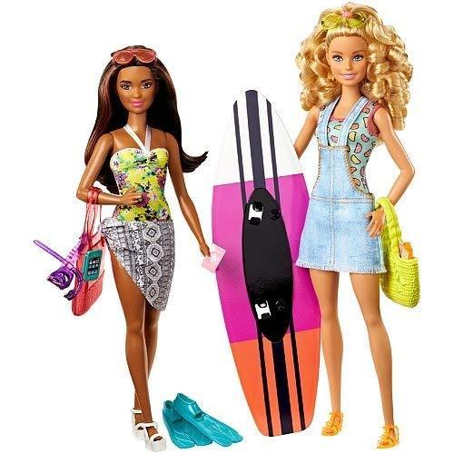 

Набор Барби Приключение на пляже Barbie Pink Passport 2-Pack Camping Adventure Dolls Gift Set Mattel