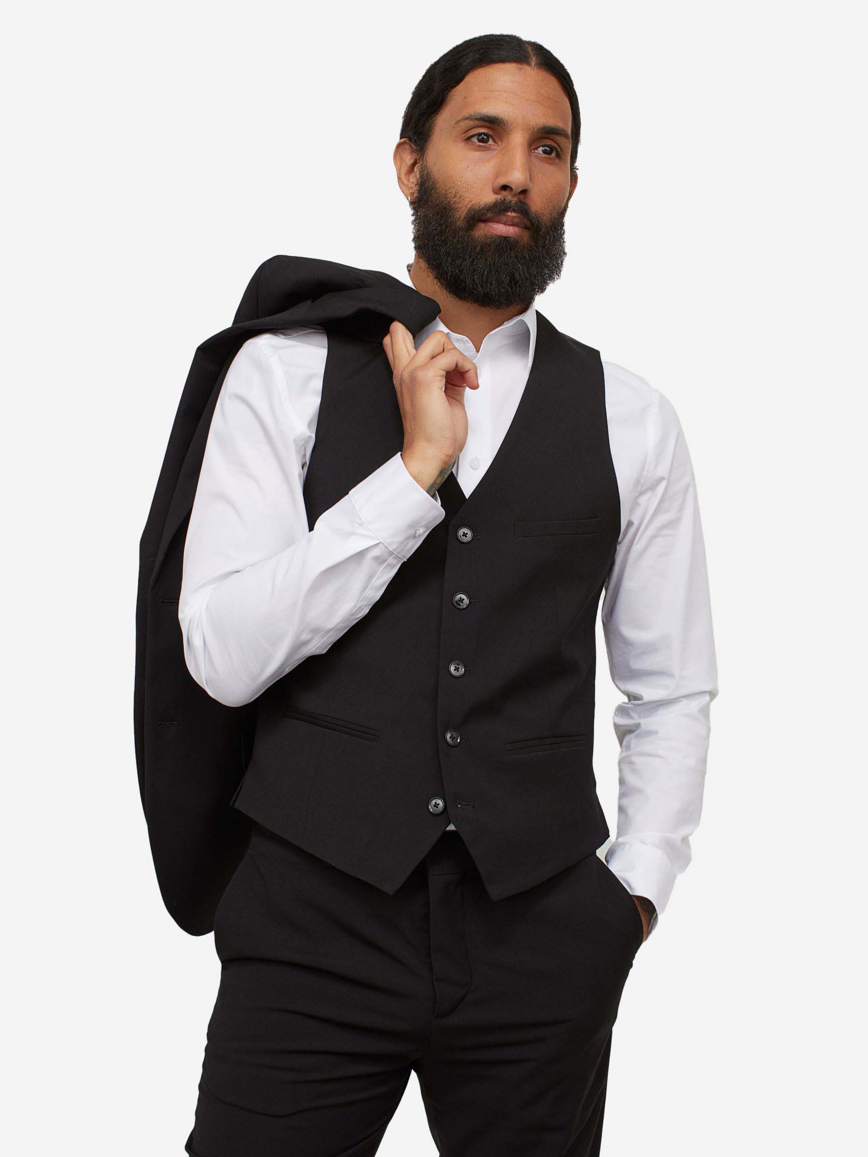

Жилетка H&M 8399152sdm 44 Черный