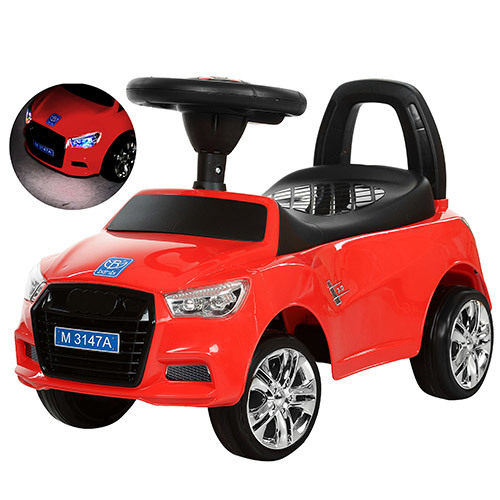 

Каталка-толокар Bambi Audi M 3147A(MP3)-3 Red (M 3147A(MP3))