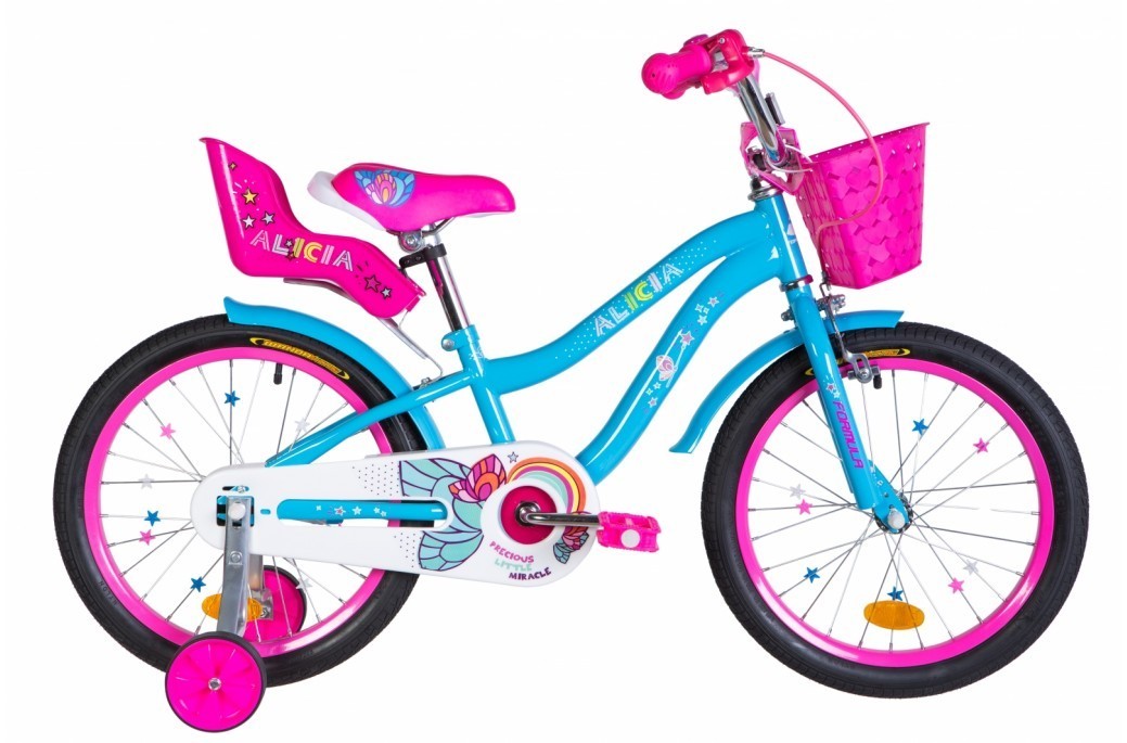 

Велосипед Velotrade 18" Formula ALICIA голубой с крылом OPS-FRK-18-062