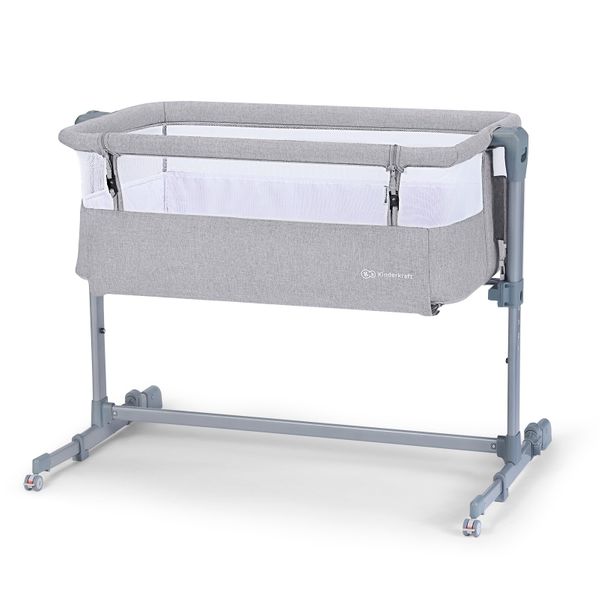 

Приставная кроватка-люлька Kinderkraft Neste Air Grey (KKLNEAIRGRY000)