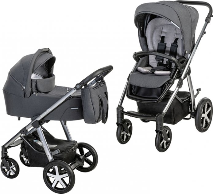 

Универсальная коляска 2 в 1 Baby Design Husky NR 117 Graphite (204388)