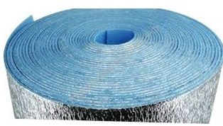 

Полотно ППЭ ламинированное 5мм EXTRA повышенной плотности синее одност. Теплоизол 100см, 50м