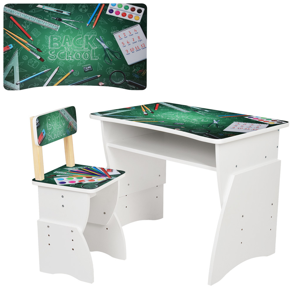 

Парта со стульчиком Bambi Школа 905-86 Green (905-86)