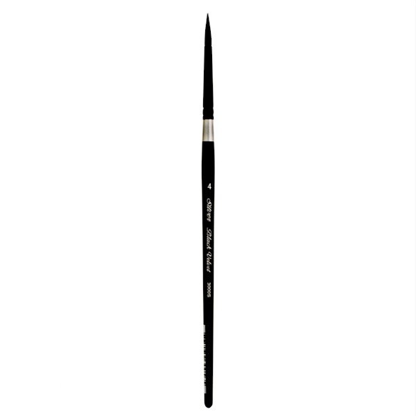 

Кисть для акварели Silver Brush 3000S Black Velvet №4 (3мм)