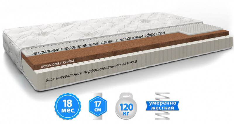 

Матрас Orthopedic Balance беспружинный ортопедический 90Х190