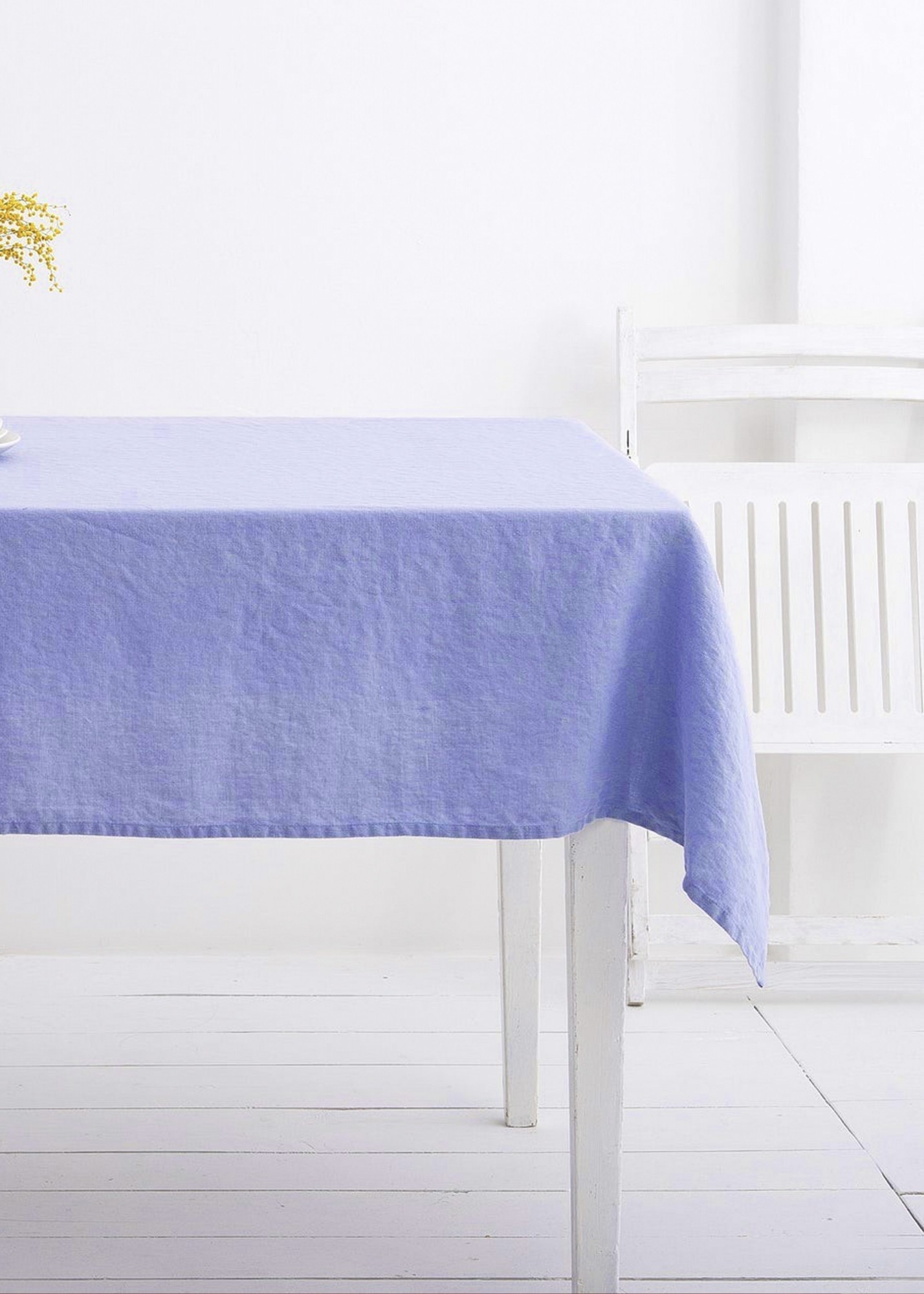 

Льняная скатерть TouchableLinen 1 шт 200*350 см Васильковый