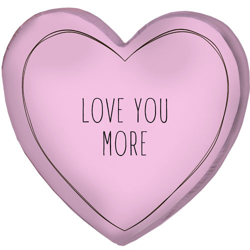 

Подушка сердце 3D Presentville Love you more 40х40х7,5 см