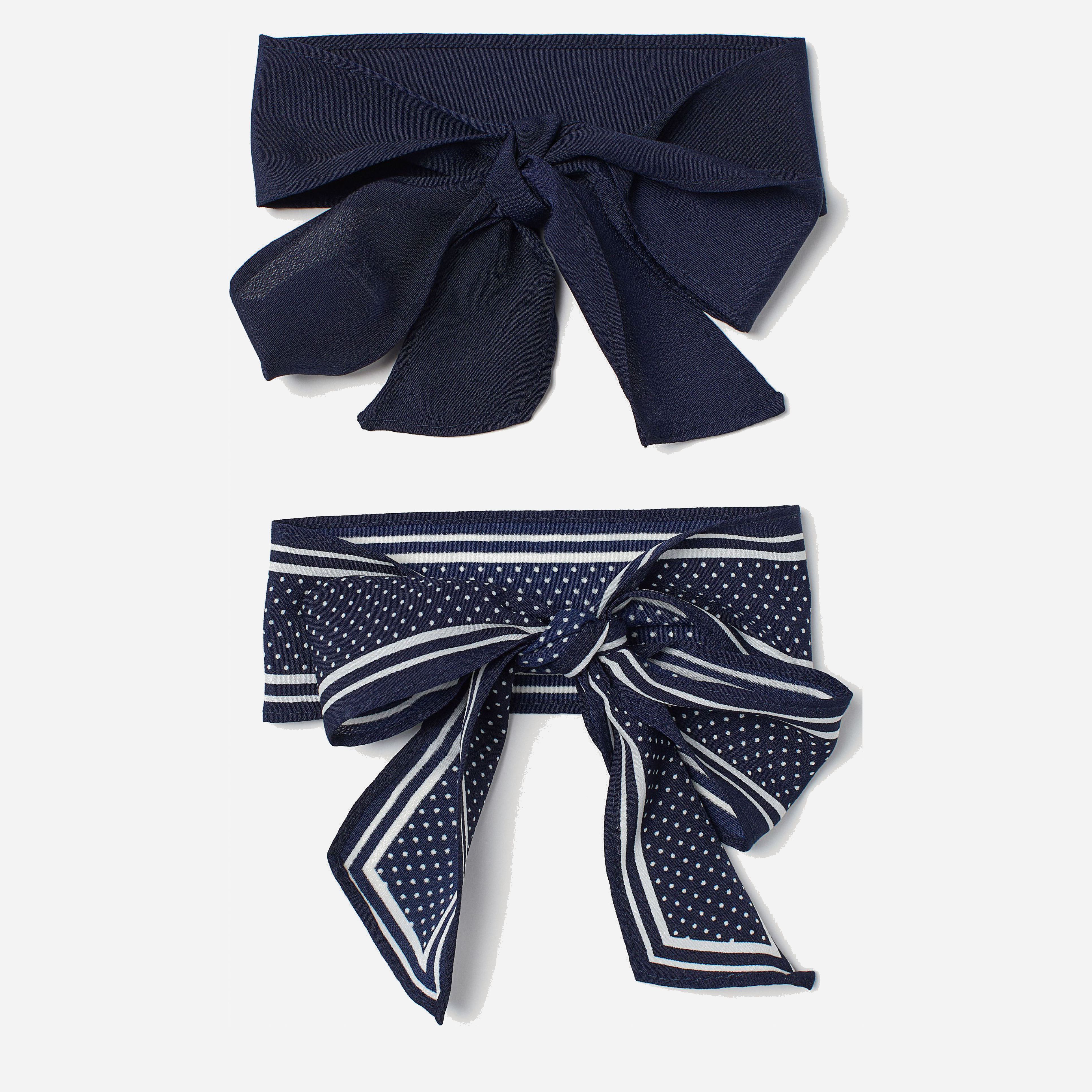 

Повязка H&M 695166 One Size Темно-синяя