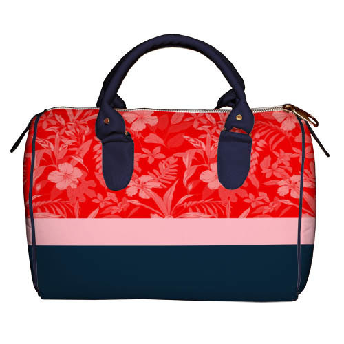 

Сумка бочонок Barrel Presentville Тропики 28x18x17 см
