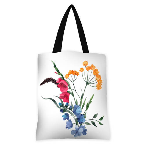 

Сумка женская тканевая Original Presentville Яркие полевые цветы 40x45 см