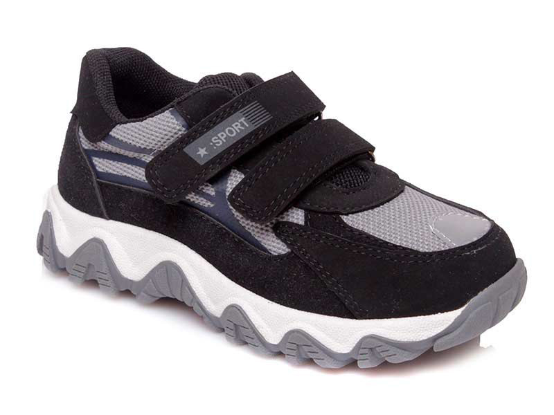 

Детские кроссовки деми Weestep 53685 GR (27-32)-ASW для мальчика Черный р.29 (18,5 см.)