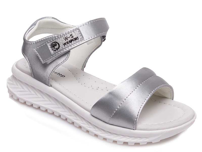 

Детские босоножки лето Weestep 51141 S (31-36)-ASW для девочки Серый р.33 (21,5 см.)