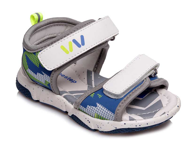 

Детские сандалии лето Weestep 50223 SB (21-26)-ASW для мальчика Белый р.21 (13,5 см.)