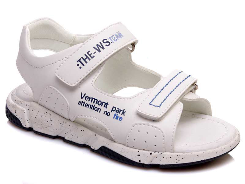 

Детские сандалии лето Weestep 0576 W (26-31)-ASW для мальчика Белый р.26 (17 см.)