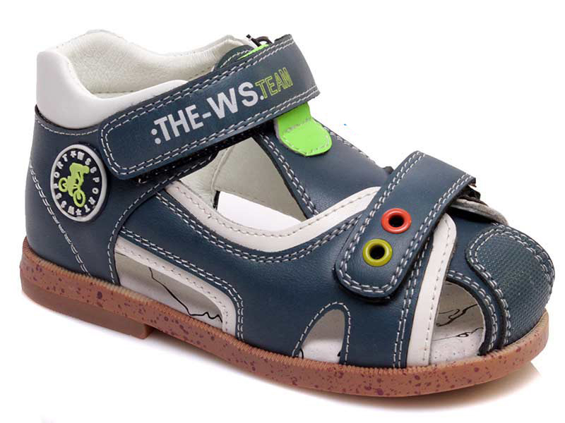 

Детские сандалии лето Weestep 0037 CB (21-26)-ASW для мальчика Синий р.22 (14 см.)