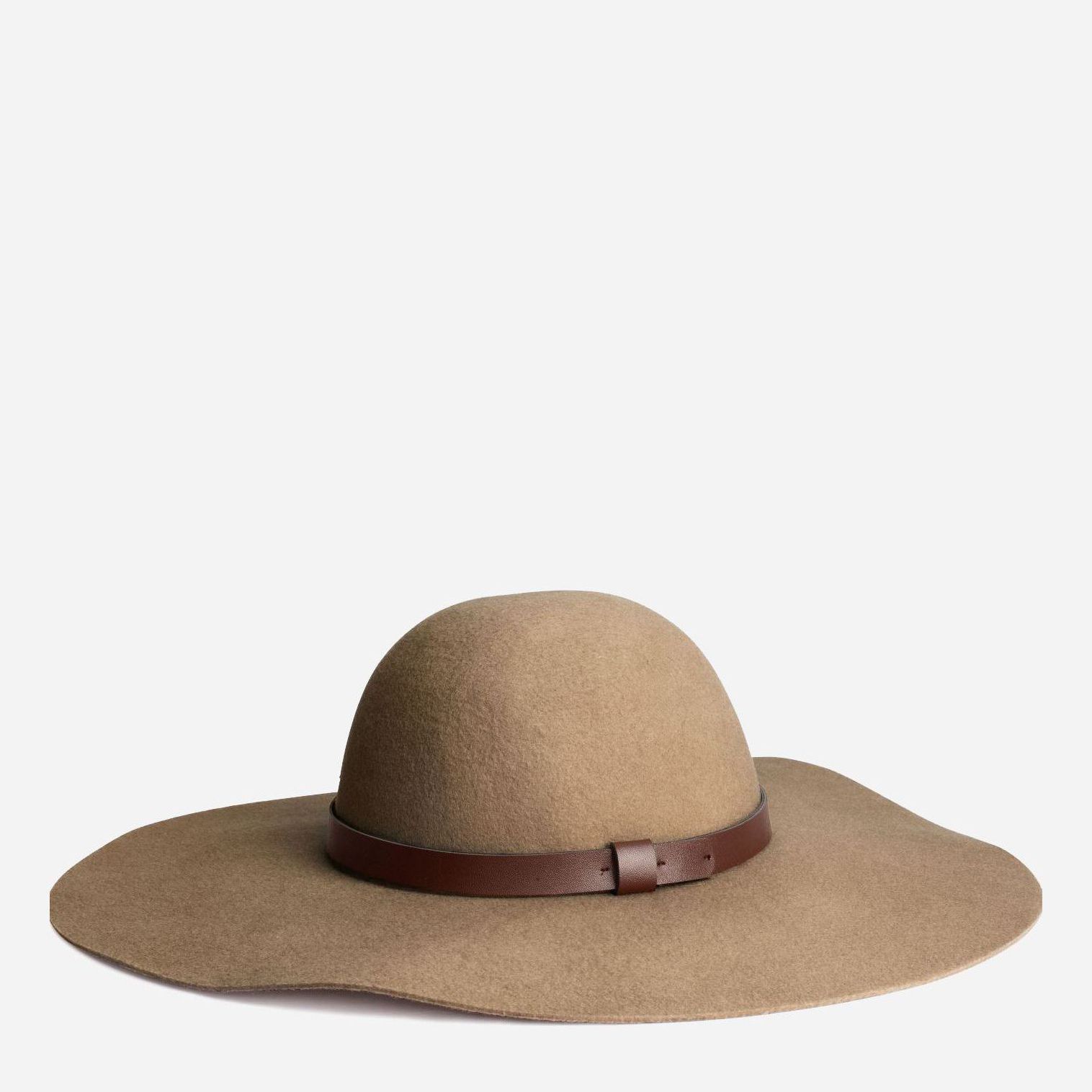 

Шляпа шерстяная H&M 2624033dm S/54 Бежевая