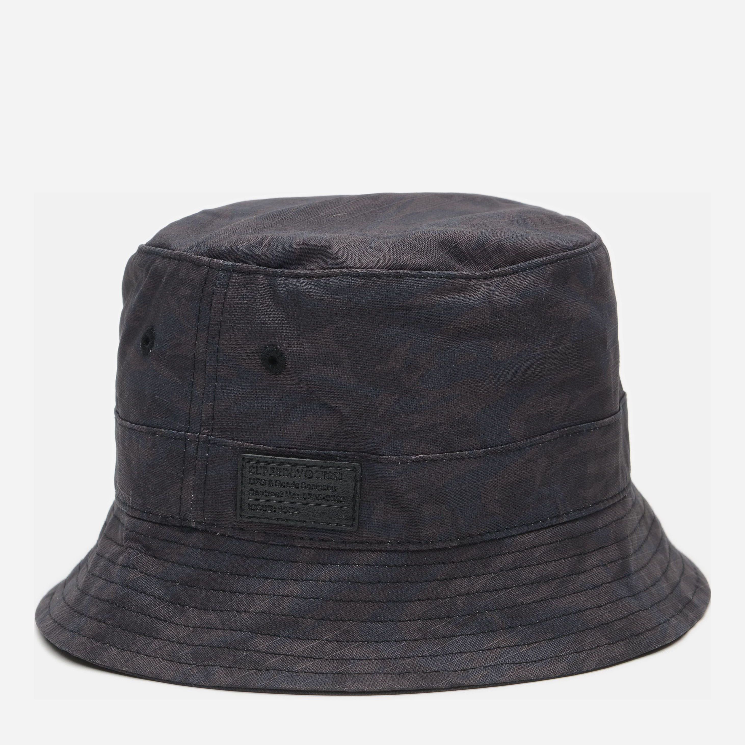 

Панама Superdry Bucket Hat M9010161A-5NL S/M Black Nathan Camo