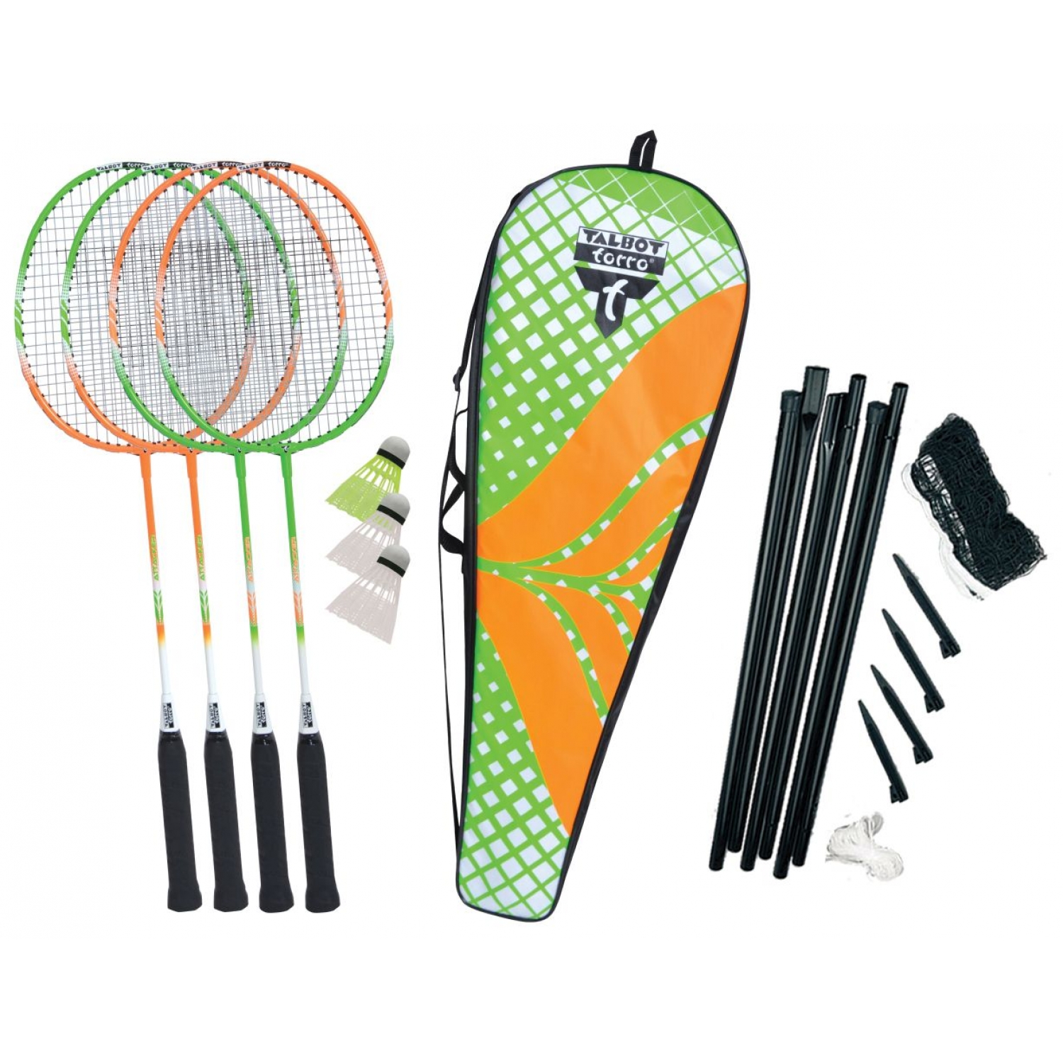 

Набор для бадминтона Talbot Badminton Set 4 Attacker Plus 2019
